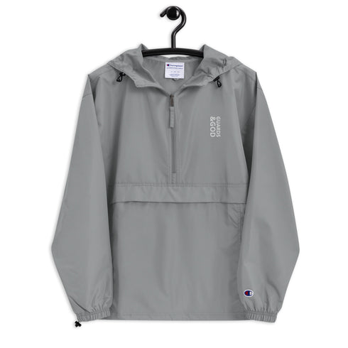 Guards &God Vertical Embroidered Champion Packable Jacket